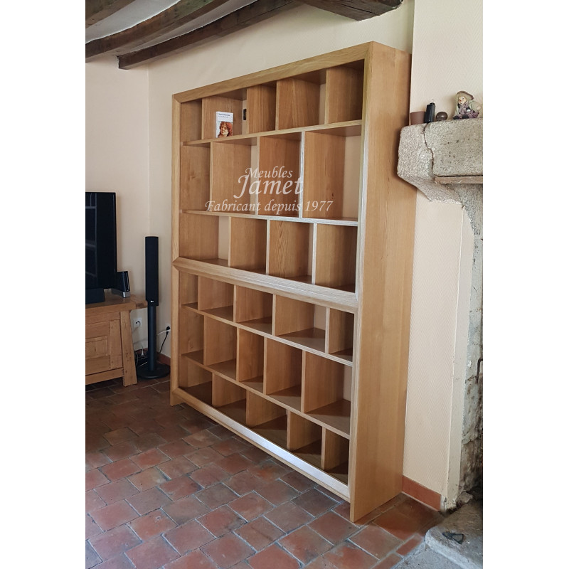 Tabouret de comptoir Karve, tabouret de comptoir sur mesure en chêne massif et cuir - En vente sur France | tabouret sur mesure
