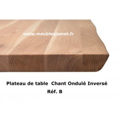 Table Style Contemporain  chêne et métal C P2 DO