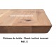 Table rectangulaire chêne massif + métal Réf. C P2 DR