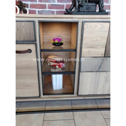 Meuble bas 3 portes + 2 tiroirs Style PATCHWORK 