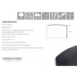 Tête de Lit GALBE SOMOUEST