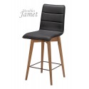 Tabouret de Bar Piètement rond conique rotatif Réf. T9810/T9812