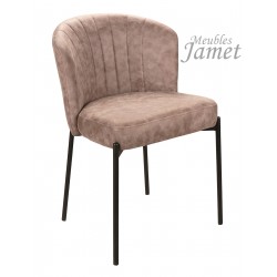 Chaise EMMA Réf. CH721 T92 MARRON