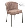 Chaise EMMA Réf. CH721 T92 MARRON
