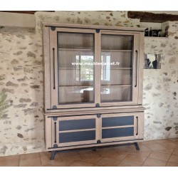 Buffet vaisselier style Industriel 