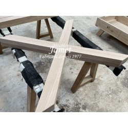 Table de repas style Contemporain en chêne massif BRECEY