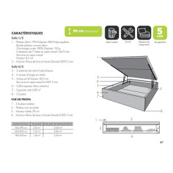 Sommier Coffre MODULO SOMOUEST