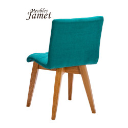 Chaise GRACE Coque pieds fuseaux en chêne