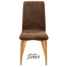Chaise YAM Coque Piètement Conique en Chêne massif