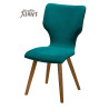 Chaise NEO Coque piètement fuseau en chêne massif