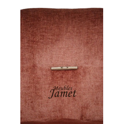 Chaise CARDIFF Coque piètement carré en chêne massif