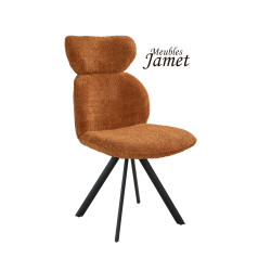 Chaise BUBBLE Piètement métal