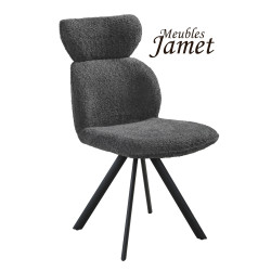 Chaise BUBBLE Piètement métal