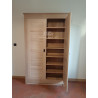 Armoirette Style Contemporain 100 % Chêne massif