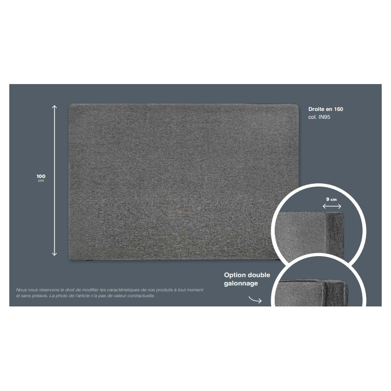 Tête de lit DROITE - SOMOUEST