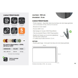 Tête de lit DROITE - SOMOUEST
