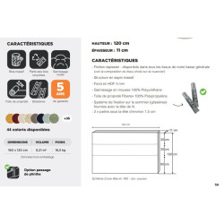 Tête de lit ALYA - SOMOUEST