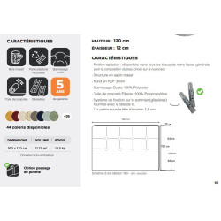 Tête de lit LUNA - SOMOUEST