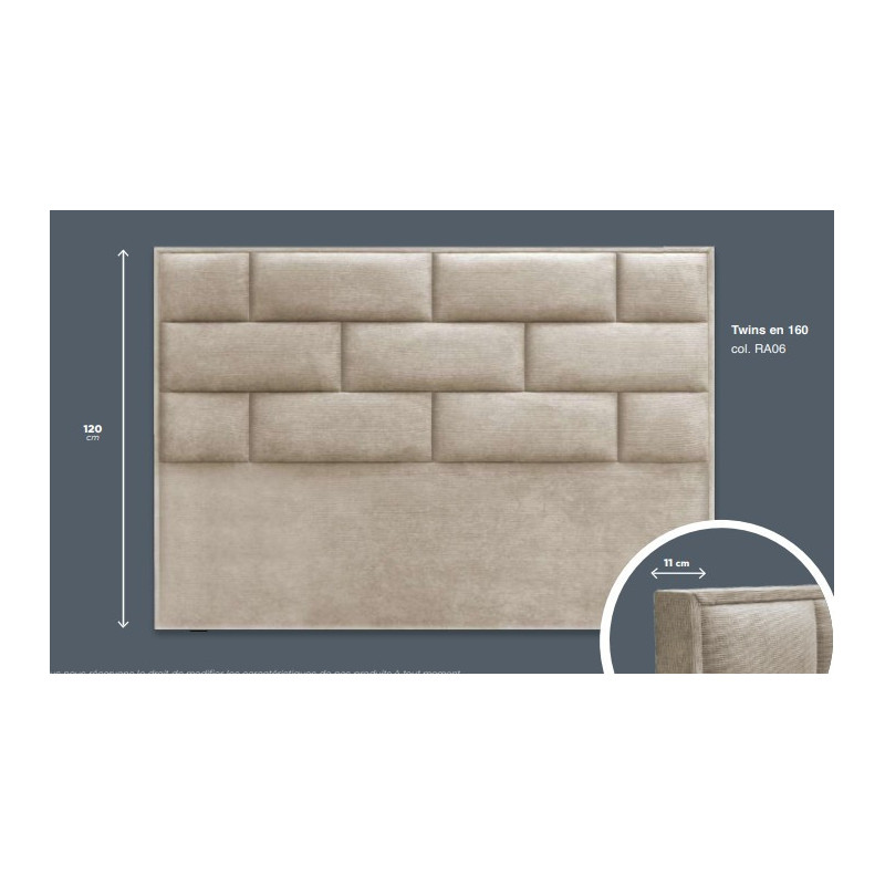 Tête de lit BRIQUE - SOMOUEST