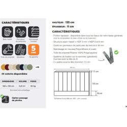 Tête de lit VERTICALE CADRE - SOMOUEST