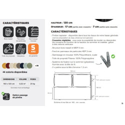 Tête de lit TWINS - SOMOUEST