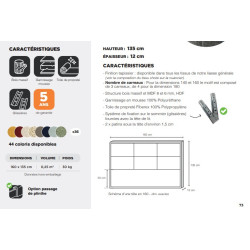 Tête de lit  SHINE - SOMOUEST