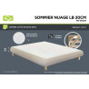 Sommier NUAGE LB 20CM - SOMOUEST
