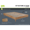 Sommier KIT NATURE LH 17CM -SOMOUEST
