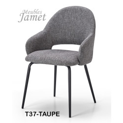 Fauteuil QUEEN Piètement Métal