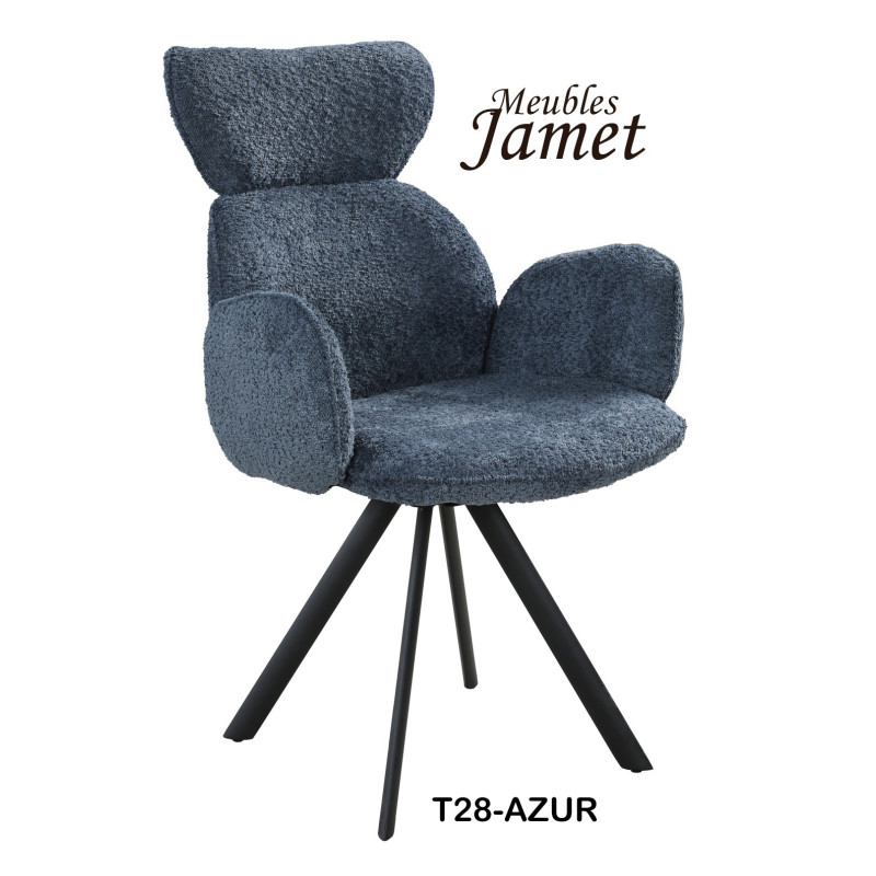 Fauteuil BUBBLE Piètement Métal