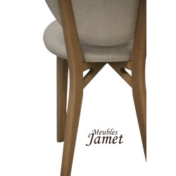 Chaise - COSY - Style Contemporain Piètement chêne