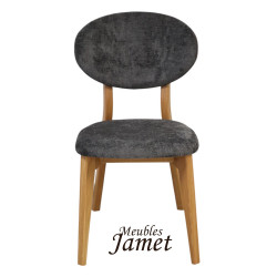 Chaise -THALES THCMU - Chêne assise et dos miltipli chêne