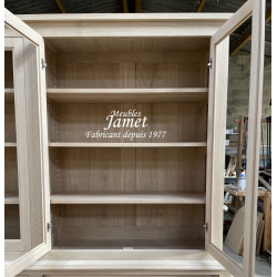 Deux Corps Vaisselier Contemporain en 100 % Chêne massif