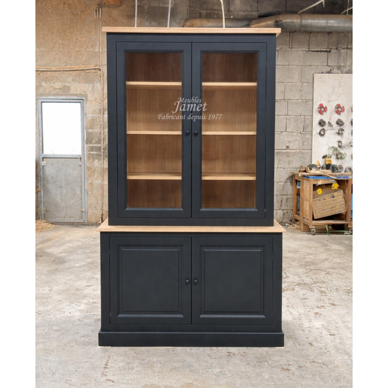 Meubles Deux Corps Vaisselier 100 % Chêne Massif