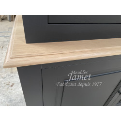 Meubles Deux Corps Vaisselier 100 % Chêne Massif