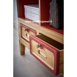 Bibliothèque ouverte style Atelier