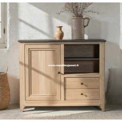 Meuble d'entrée Style Atelier en Chêne