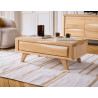 Table basse relevable Style Contemporain Chêne