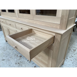 Meuble Bibliothèque style Contemporain fabrication sur mesure en chêne massif