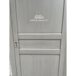 Armoire Dressing style contemporain 2 portes coulissantes