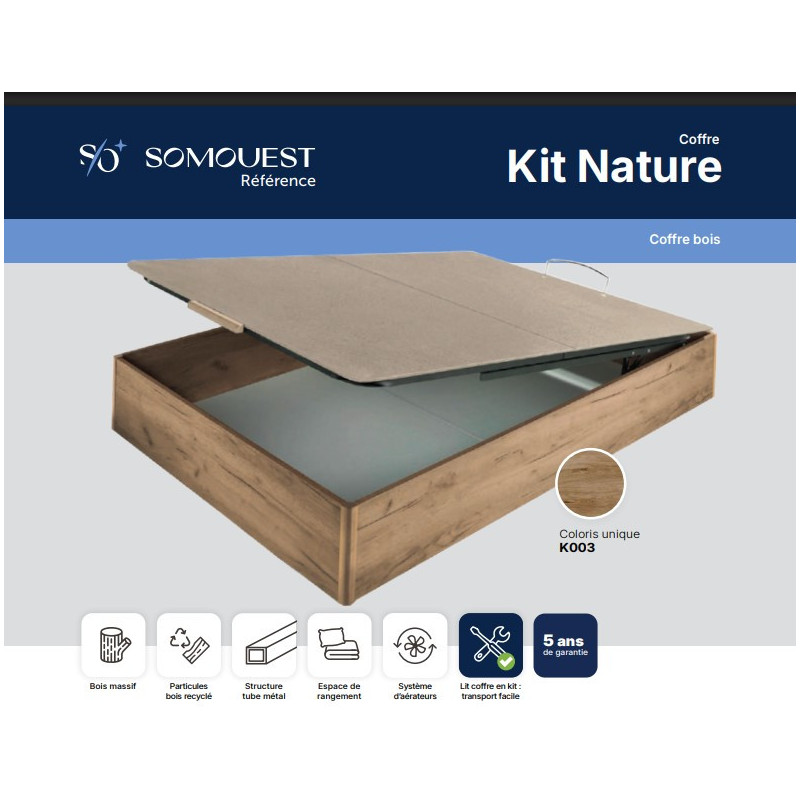 Sommier COFFRE KIT NATURE  SOMOUEST