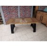 Table de salon style Atelier. Réf. TS868