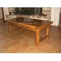 Table de salon en bois longue